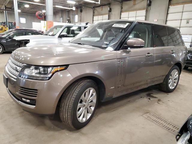 2016 Land Rover Range Rover HSE