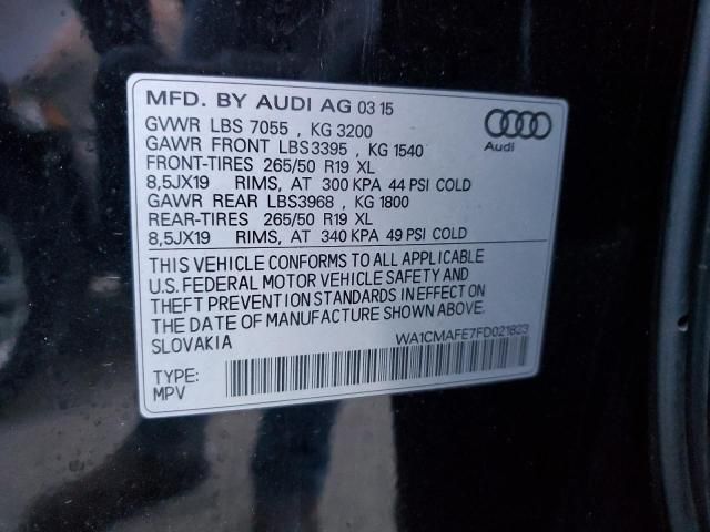 2015 Audi Q7 TDI Premium