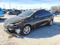 Salvage cars for sale at Oklahoma City, OK auction: 2018 Chevrolet Cruze LT