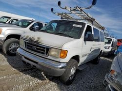 Ford salvage cars for sale: 2006 Ford Econoline E350 Super Duty Wagon