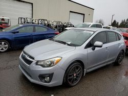 Salvage cars for sale from Copart Woodburn, OR: 2013 Subaru Impreza Limited