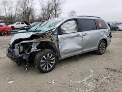 Toyota Sienna XLE salvage cars for sale: 2020 Toyota Sienna XLE