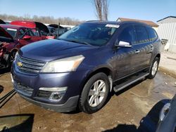 Salvage cars for sale from Copart Louisville, KY: 2013 Chevrolet Traverse LT