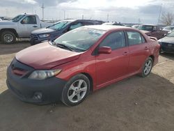 Salvage cars for sale at Greenwood, NE auction: 2012 Toyota Corolla Base