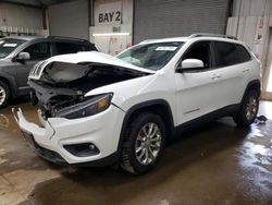 Vehiculos salvage en venta de Copart Elgin, IL: 2019 Jeep Cherokee Latitude