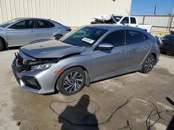 Honda salvage cars for sale: 2018 Honda Civic LX