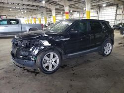 Land Rover salvage cars for sale: 2015 Land Rover Range Rover Evoque Pure Plus