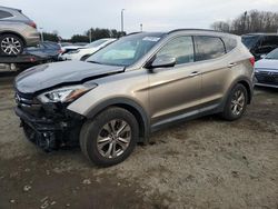 Salvage cars for sale from Copart Assonet, MA: 2014 Hyundai Santa FE Sport