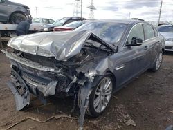 Salvage cars for sale at Elgin, IL auction: 2016 Jaguar XF Prestige