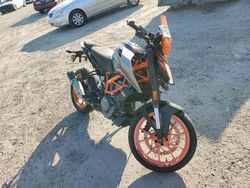 KTM salvage cars for sale: 2021 KTM 390 Duke