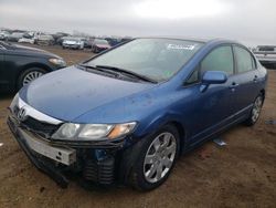 Honda salvage cars for sale: 2010 Honda Civic LX