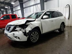 Salvage cars for sale at Ham Lake, MN auction: 2014 Nissan Pathfinder S