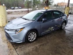 Toyota salvage cars for sale: 2020 Toyota Corolla LE