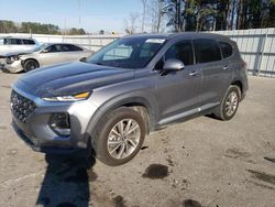 Salvage cars for sale from Copart Dunn, NC: 2019 Hyundai Santa FE Limited