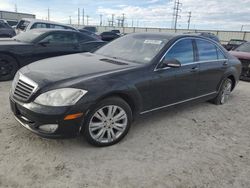Salvage cars for sale from Copart Haslet, TX: 2009 Mercedes-Benz S 550