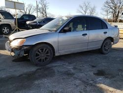 Honda Civic LX salvage cars for sale: 2001 Honda Civic LX