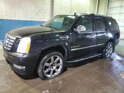 Salvage cars for sale from Copart Woodhaven, MI: 2009 Cadillac Escalade Luxury
