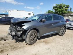 Salvage cars for sale from Copart Opa Locka, FL: 2020 Nissan Murano S