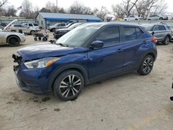 Salvage cars for sale at Wichita, KS auction: 2020 Nissan Kicks SV