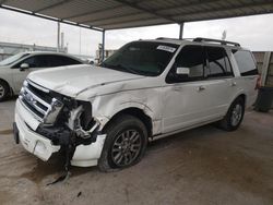 Salvage cars for sale from Copart Anthony, TX: 2013 Ford Expedition Limited
