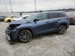 Toyota salvage cars for sale: 2019 Toyota Highlander SE