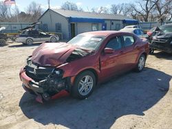 Salvage cars for sale at Wichita, KS auction: 2010 Dodge Avenger R/T