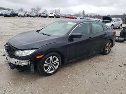 Salvage cars for sale at West Warren, MA auction: 2018 Honda Civic LX