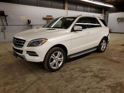 Salvage cars for sale from Copart Wheeling, IL: 2013 Mercedes-Benz ML 350 4matic