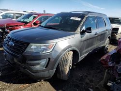 Salvage cars for sale at Brighton, CO auction: 2016 Ford Explorer Sport