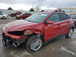 Salvage cars for sale at Littleton, CO auction: 2020 Hyundai Kona SEL