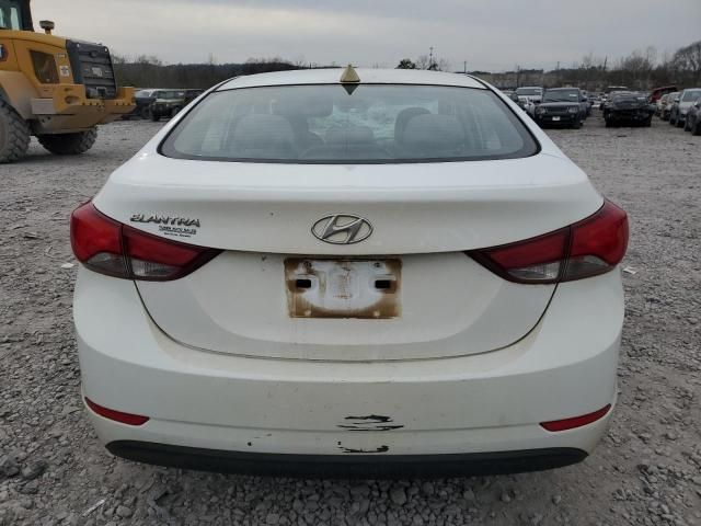 2016 Hyundai Elantra SE