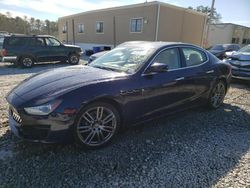 Salvage cars for sale at Ellenwood, GA auction: 2018 Maserati Ghibli S