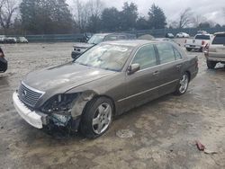 Lexus LS430 salvage cars for sale: 2005 Lexus LS 430