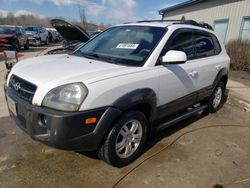 Salvage cars for sale at Louisville, KY auction: 2006 Hyundai Tucson GLS