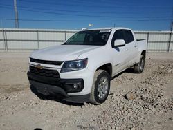 Salvage cars for sale from Copart Haslet, TX: 2021 Chevrolet Colorado LT