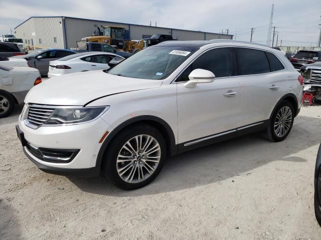 2018 Lincoln MKX Reserve