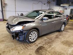 Salvage cars for sale at Wheeling, IL auction: 2017 Nissan Sentra S