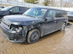 Salvage cars for sale at Davison, MI auction: 2016 Ford Flex SEL