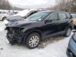 Vehiculos salvage en venta de Copart Candia, NH: 2016 Nissan Rogue S