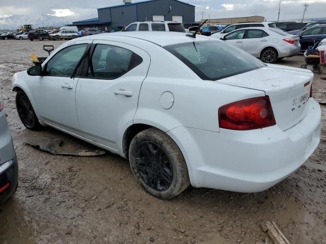 2012 Dodge Avenger SE