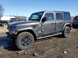 Jeep salvage cars for sale: 2020 Jeep Wrangler Unlimited Sport