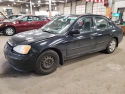 Salvage cars for sale from Copart Blaine, MN: 2002 Honda Civic EX