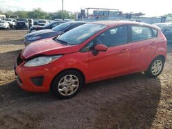 Salvage cars for sale from Copart Kapolei, HI: 2012 Ford Fiesta SE