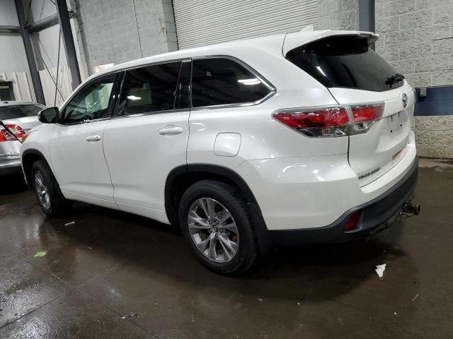 2016 Toyota Highlander LE