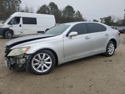 Lexus LS460 salvage cars for sale: 2007 Lexus LS 460L