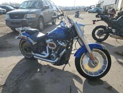 Salvage cars for sale from Copart Woodhaven, MI: 2019 Harley-Davidson Flfbs