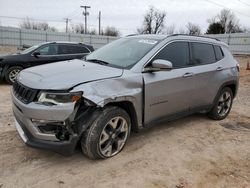 Salvage cars for sale from Copart Oklahoma City, OK: 2018 Jeep Compass Limited