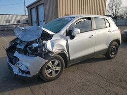 Chevrolet Trax LS salvage cars for sale: 2018 Chevrolet Trax LS