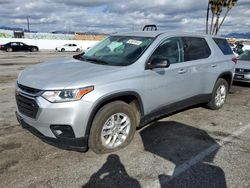 Chevrolet Traverse ls salvage cars for sale: 2021 Chevrolet Traverse LS