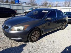 Salvage cars for sale from Copart Walton, KY: 2008 Honda Accord LX